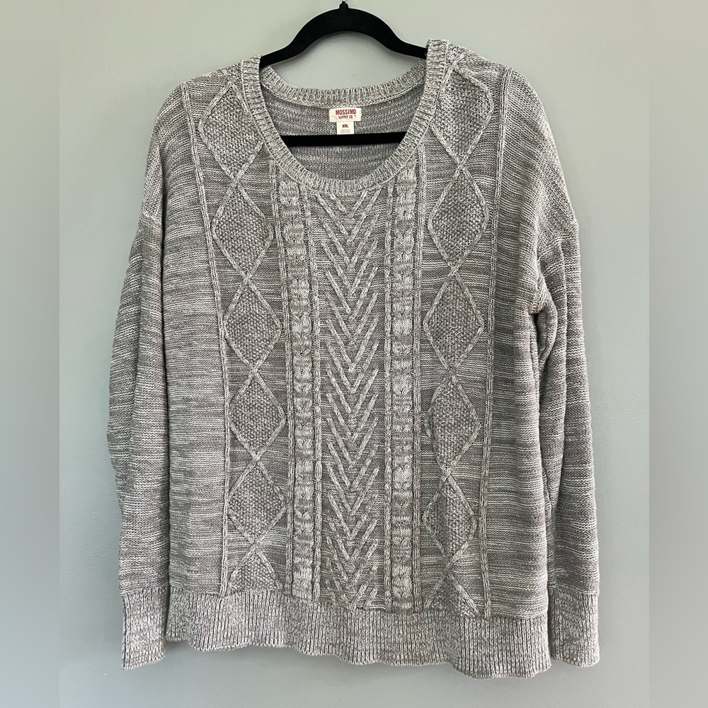 Mossimo Cable Knit Sweater